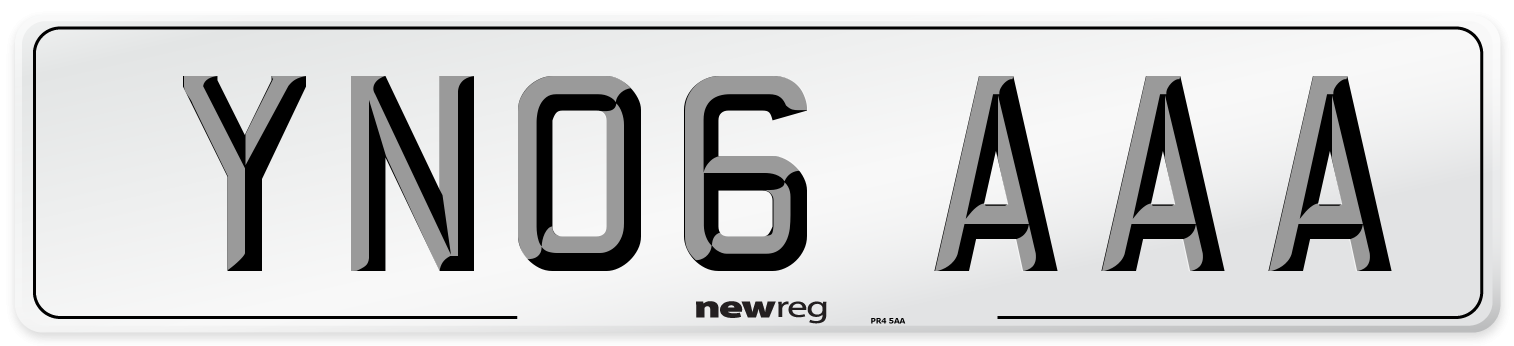 YN06 AAA Number Plate from New Reg